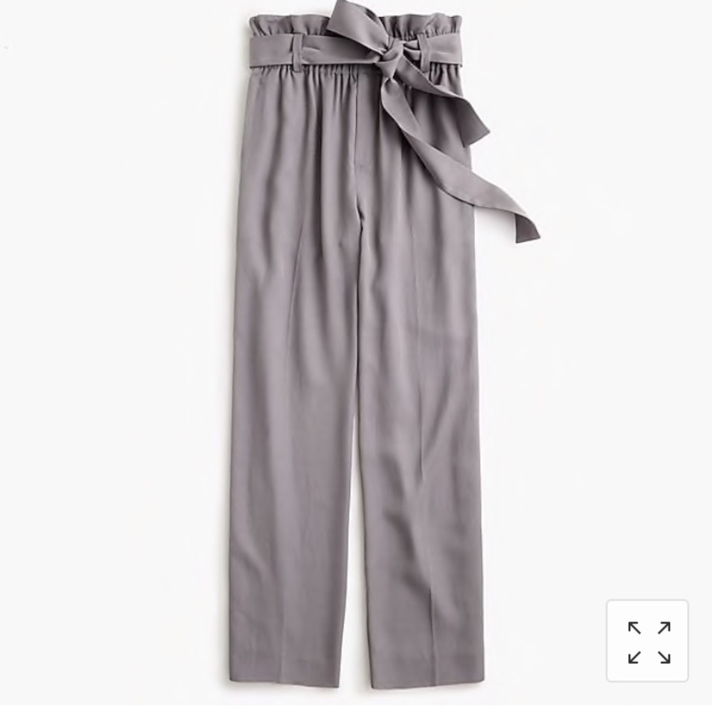 J Crew Point Sur paperbag pants